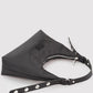 Black Baguette Shoulder Bag for Women