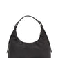 Black Baguette Shoulder Bag for Women
