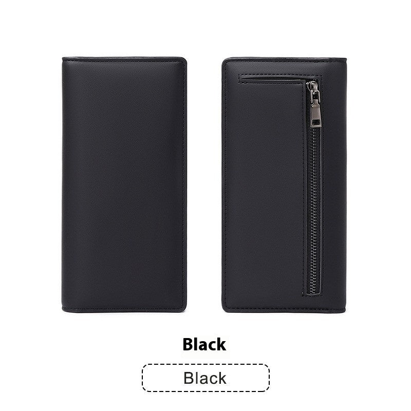 Waterproof Anti-Theft Credit Card Wallet with Zipper Buckle in Multiple Colors - Wallets for Women: Style Meets