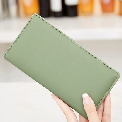 Waterproof Anti-Theft Credit Card Wallet with Zipper Buckle in Multiple Colors - Wallets for Women: Style Meets