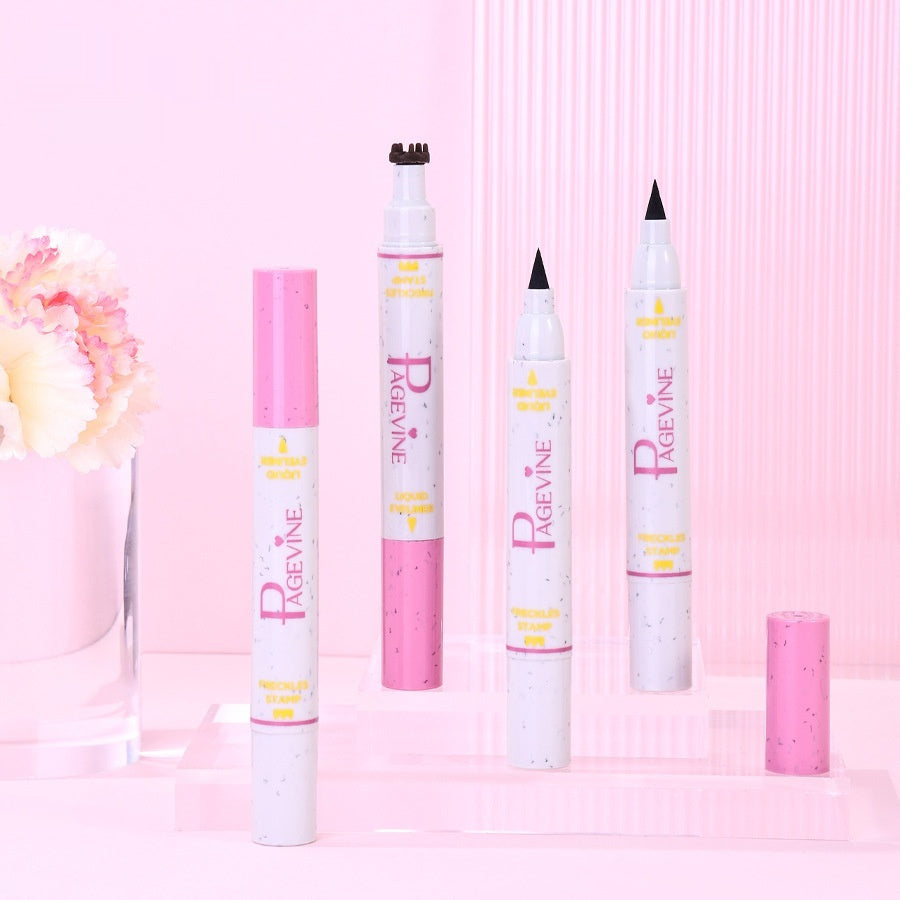 Waterproof Brown Eyebrow Pencil for Women Long Lasting Makeup Universal Shade - For eyebrow pencil waterproof brown