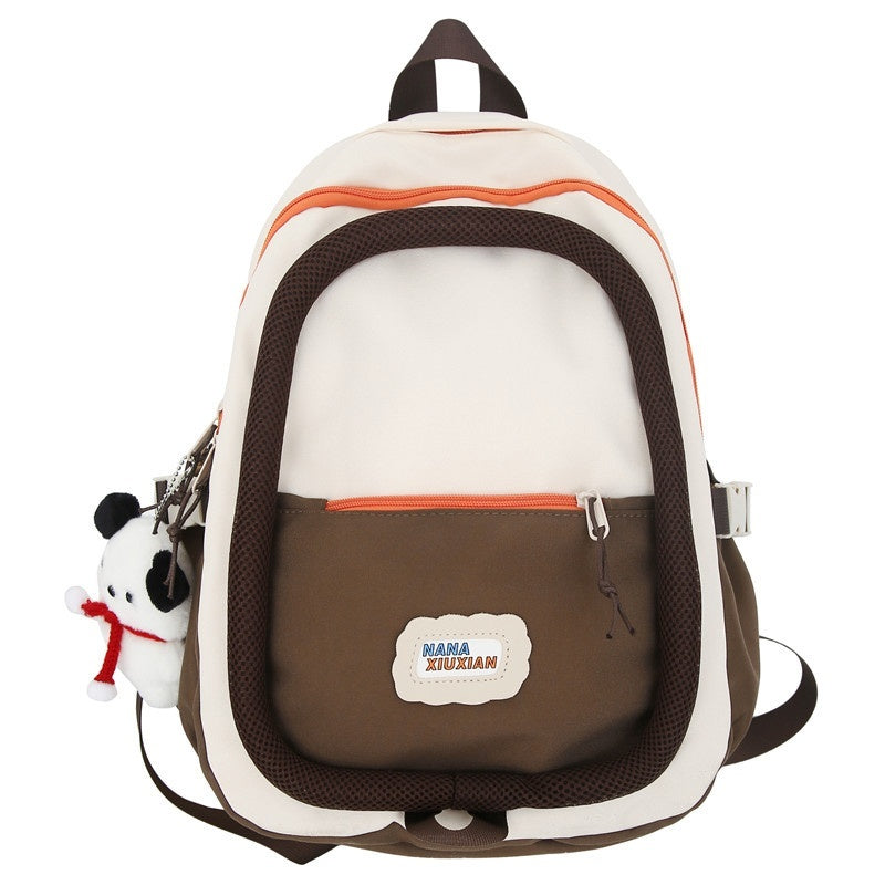 Waterproof College Female Shoulder Bag with Curved Strap for the United States - Teleplus united states chf college