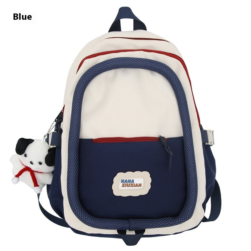 Waterproof College Female Shoulder Bag with Curved Strap for the United States - Teleplus united states chf college