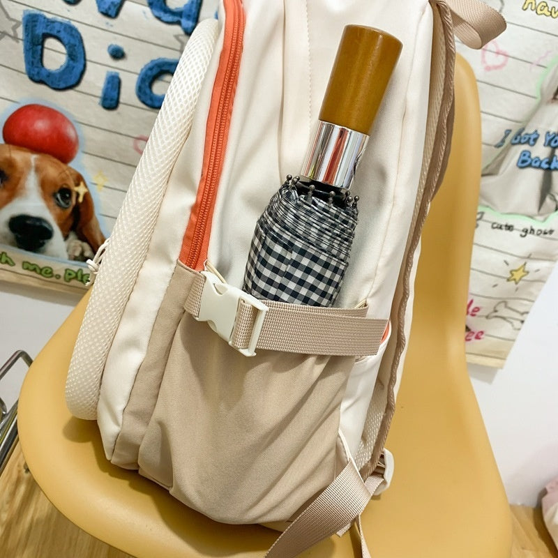 Waterproof College Female Shoulder Bag with Curved Strap for the United States - Teleplus united states chf college