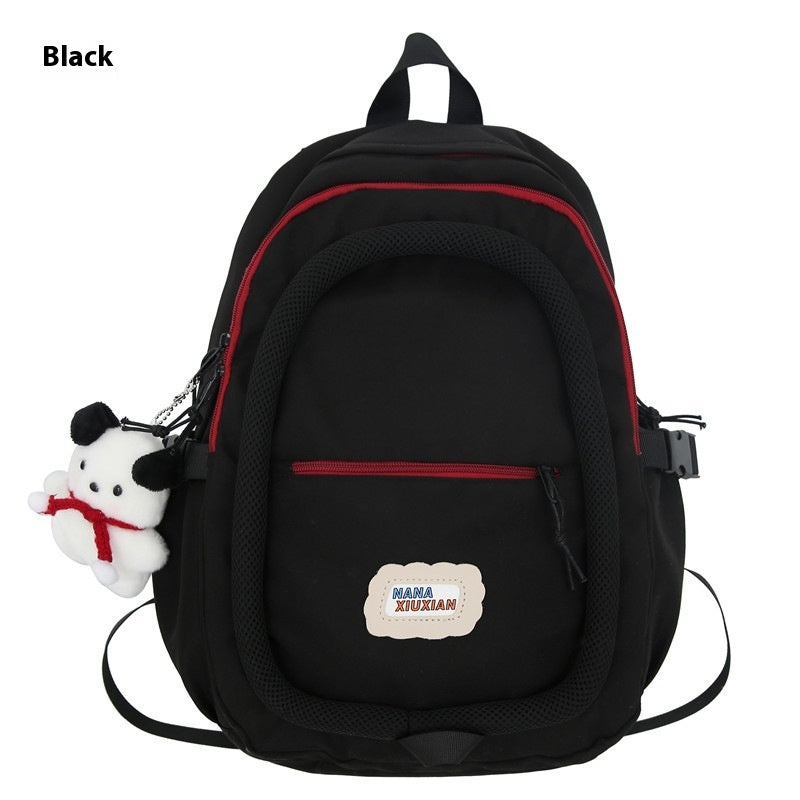 Waterproof College Female Shoulder Bag with Curved Strap for the United States - Teleplus united states chf college