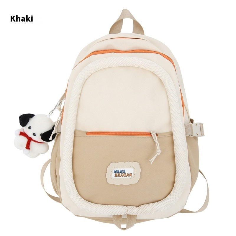 Waterproof College Female Shoulder Bag with Curved Strap for the United States - Teleplus united states chf college