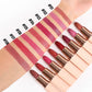 Waterproof Color Matte Lipstick in Cylinder Design for Easy Application - Teleplus color matte lipstick half cylinder