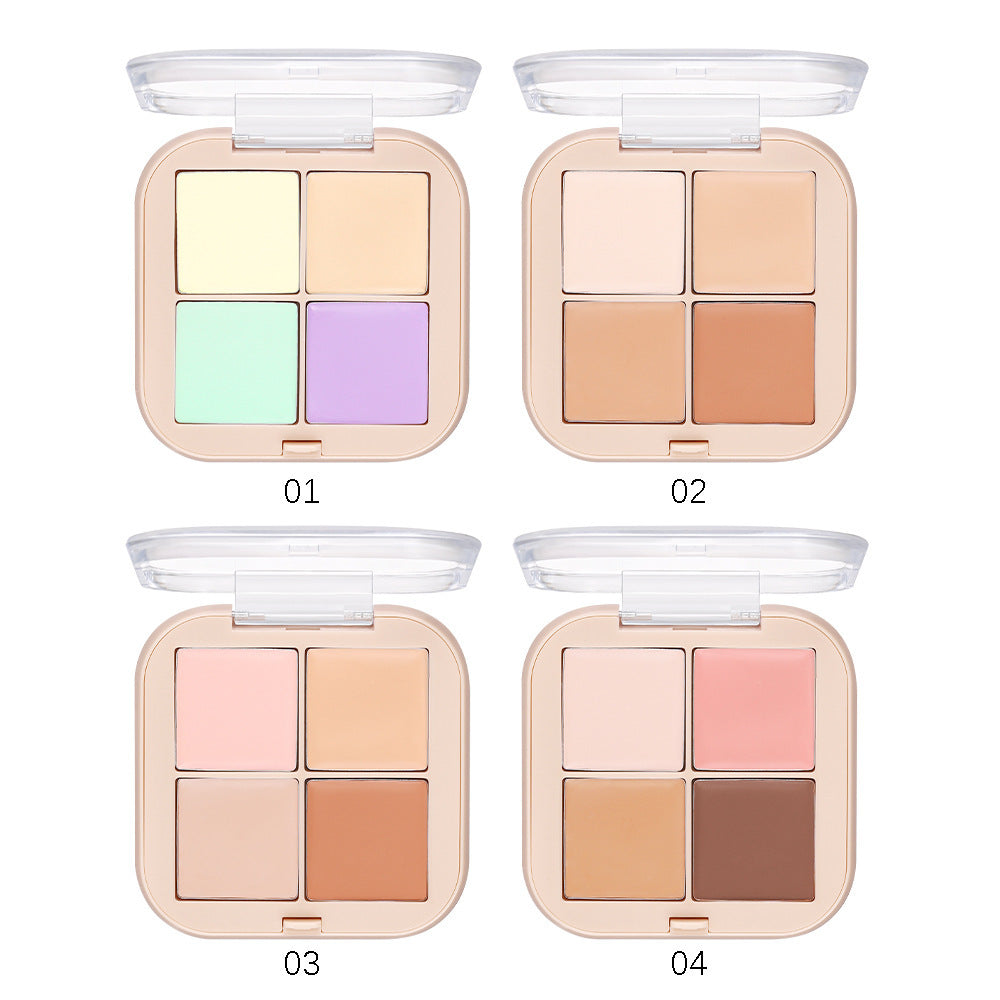 Waterproof Concealer Plate Makeup for Brightening and Long-Lasting Coverage - Teleplus concealer plate makeup waterproof