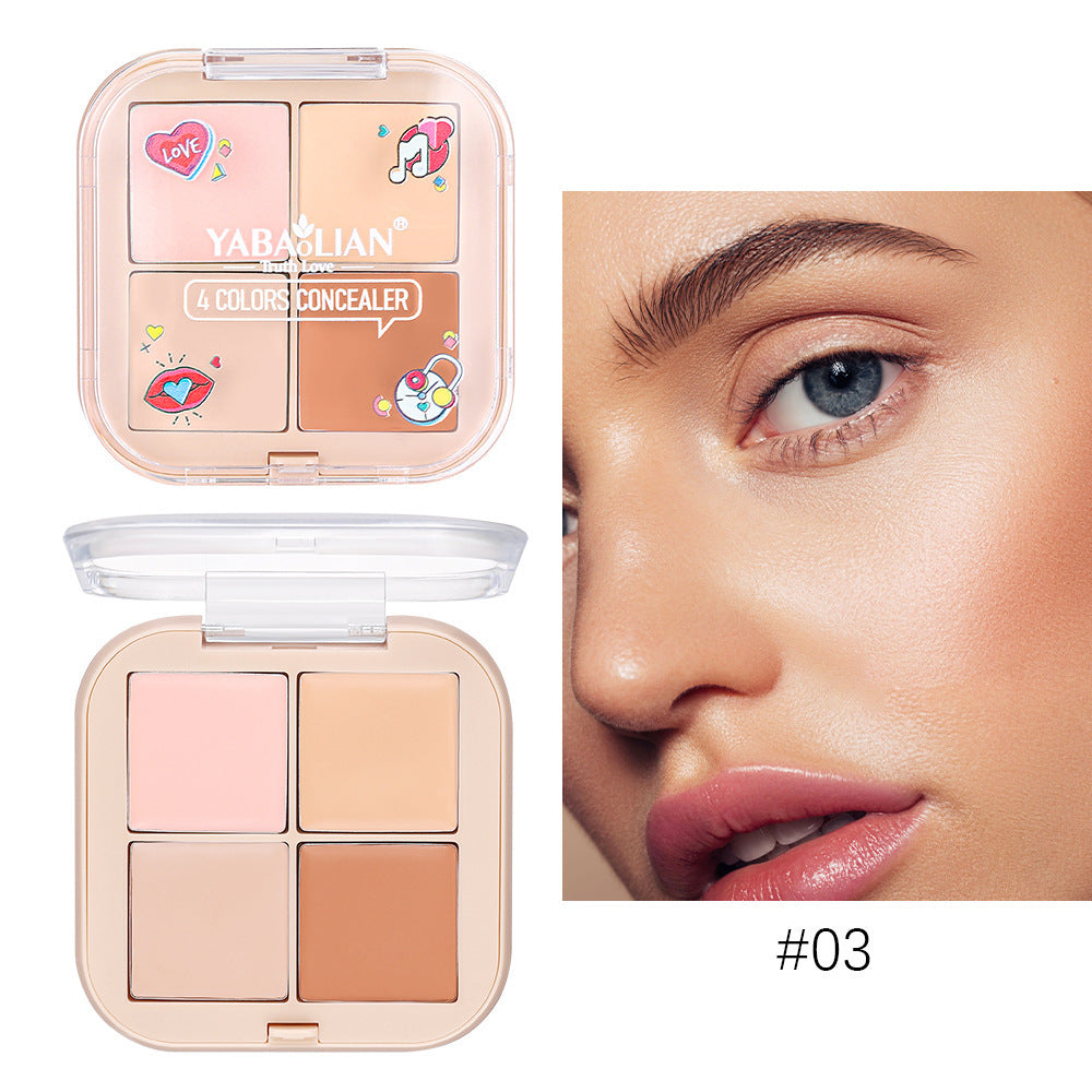 Waterproof Concealer Plate Makeup for Brightening and Long-Lasting Coverage - Teleplus concealer plate makeup waterproof