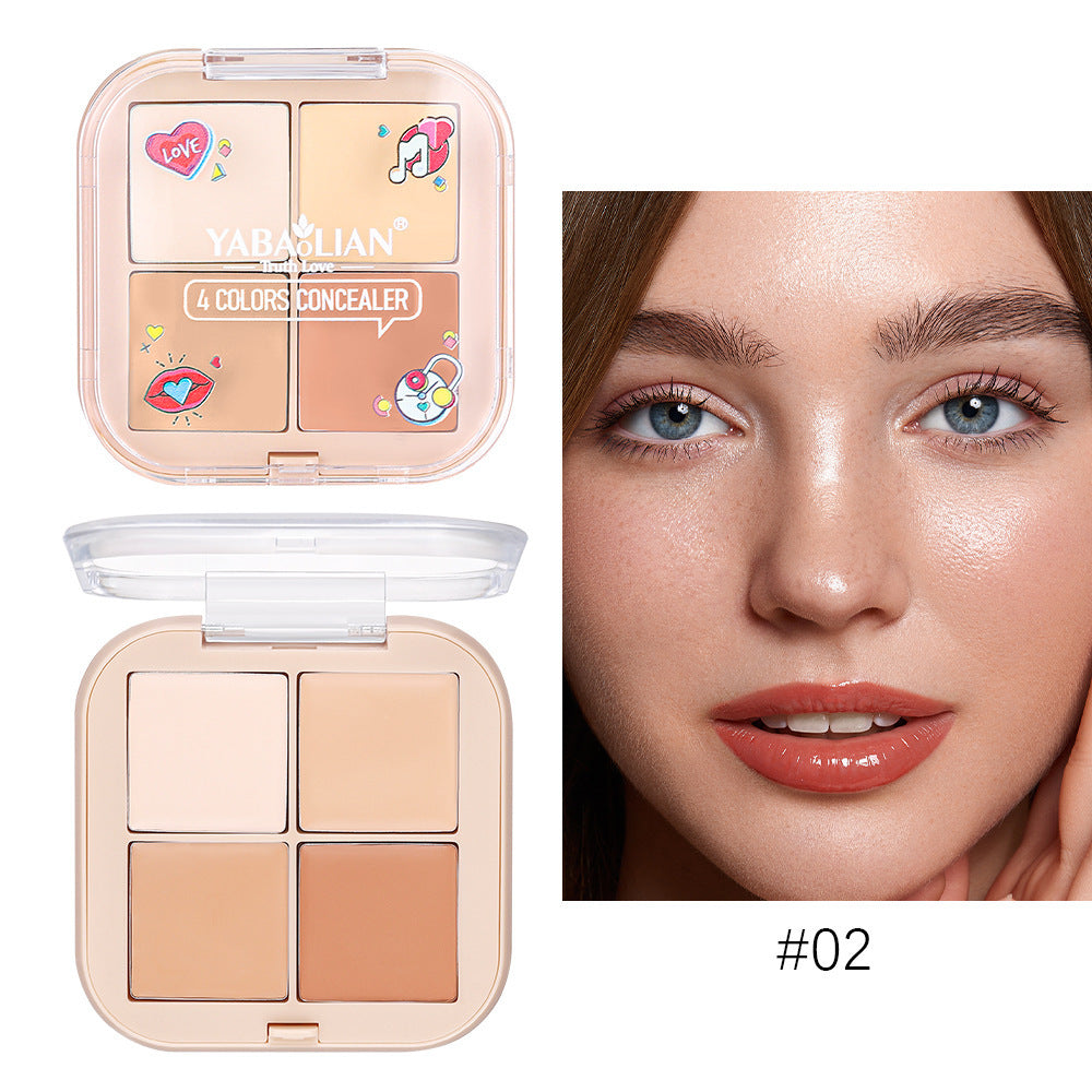 Waterproof Concealer Plate Makeup for Brightening and Long-Lasting Coverage - Teleplus concealer plate makeup waterproof