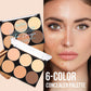 Waterproof Contour Compact Makeup with Moisturizing Light Concealer and Brightening Effect - Teleplus contour compact