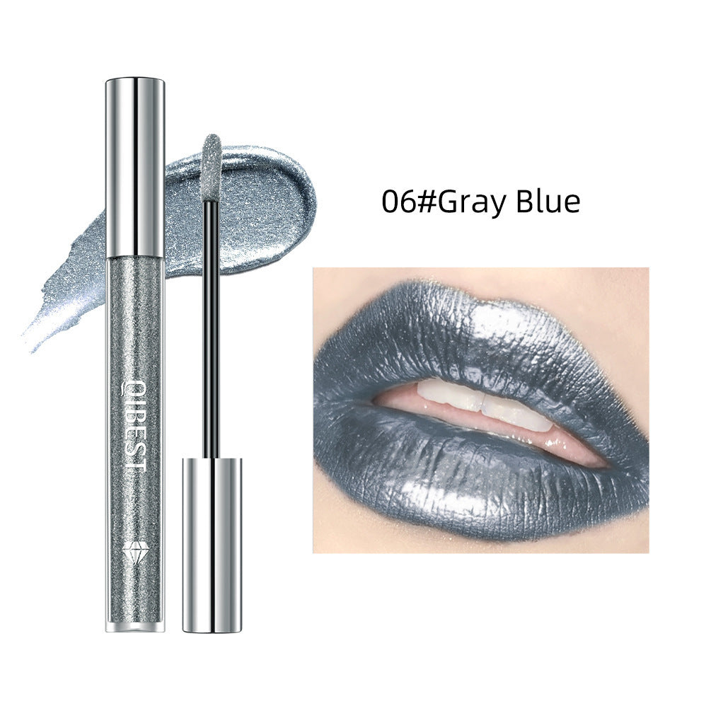 Waterproof Diamond Lipstick with Color Change and Nonstick Finish - Teleplus liquid lipstick diamond eye shadow