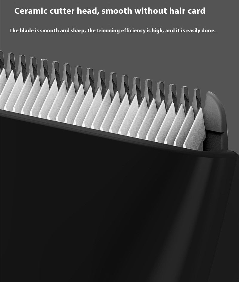 Waterproof Electric Trimmer with Digital Display and Rechargeable Power - digital display waterproof electric trimmer