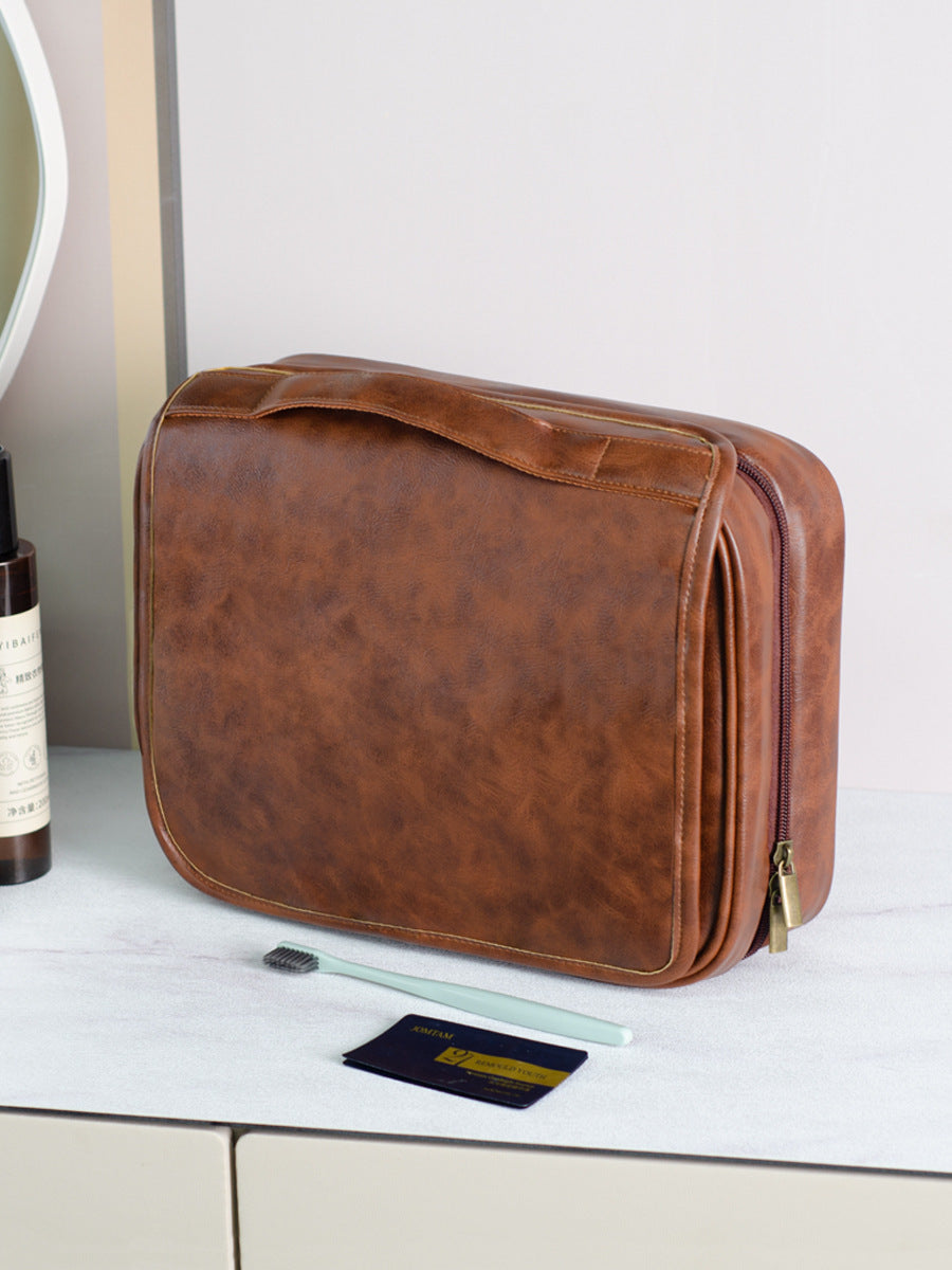 Waterproof Expandable Wallet with Colorful Stitching and Patchwork Lining - Teleplus