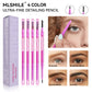 Waterproof Eyebrow Pencil Set with 4 Neutral and Dark Shades - Teleplus eyebrow pencil waterproof