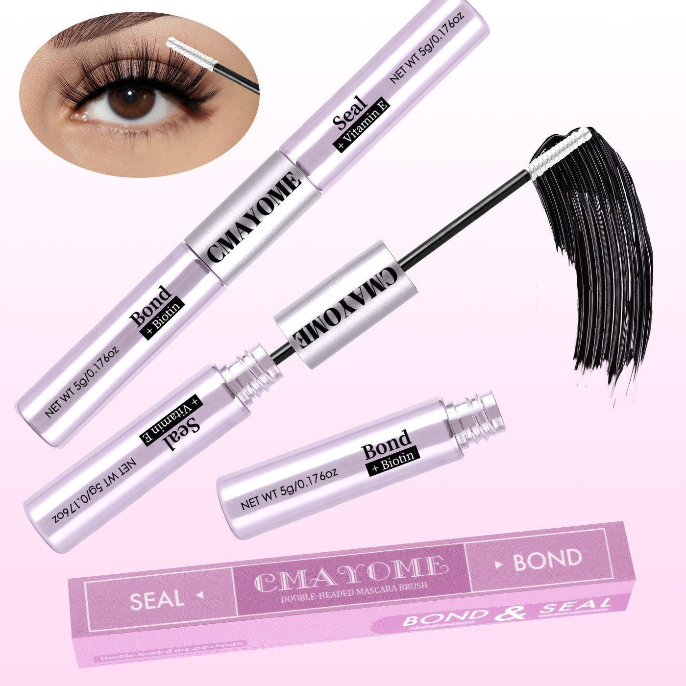 Waterproof Eyelash Glue for False Lashes Long-lasting Lash Adhesive - Teleplus Long Lasting waterproof eyelash glue
