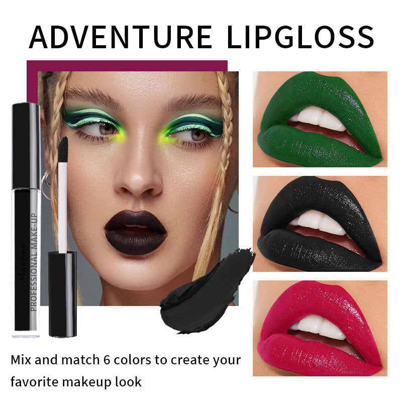 Waterproof Halloween Lipstick Lip Gloss with Easy Color Application - Teleplus for halloween lipstick lip glaze
