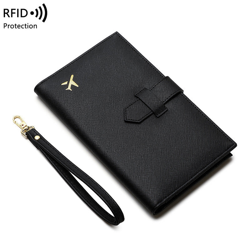 Waterproof Leather Wallet for Men and Women with RFID Blocking Protection - Teleplus