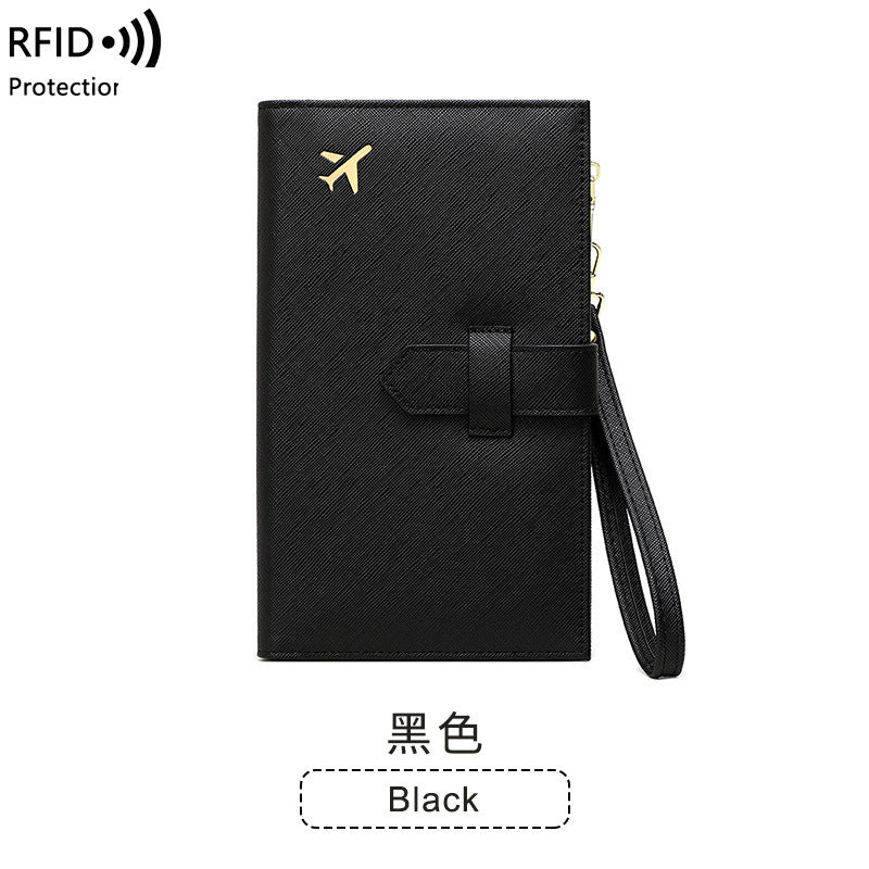 Waterproof Leather Wallet for Men and Women with RFID Blocking Protection - Teleplus