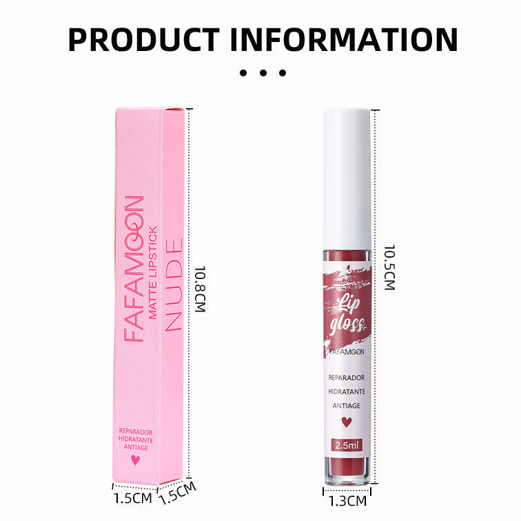 Waterproof Lip Gloss for Improved Skin Color Long Lasting Natural Finish - Teleplus improved skin color lip gloss