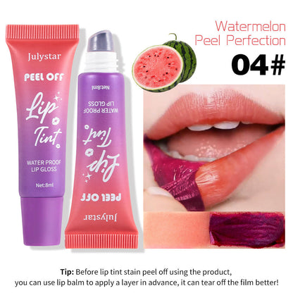 Waterproof Lip Lacquer Matte with Makeup Fruit Flavor 8ml - Teleplus makeup fruit flavor pull lip lacquer matte