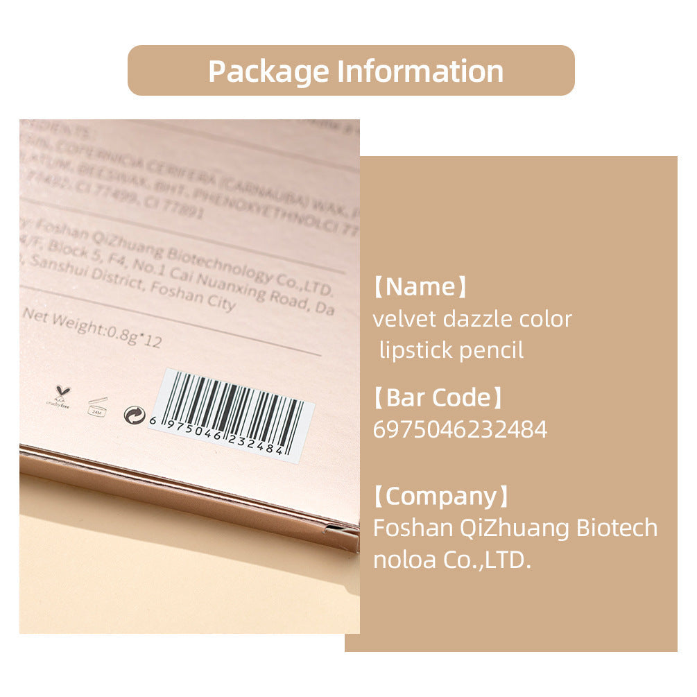 Waterproof Lip Liner Suit with Smudge-Long Lasting and Superior Color Rendering - Teleplus Smudge Long lip liner suit