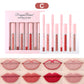Waterproof Lipstick Set with Natural Matte Finish and Stroke Lip Effect - Teleplus cup lipstick stroke lip matte finish