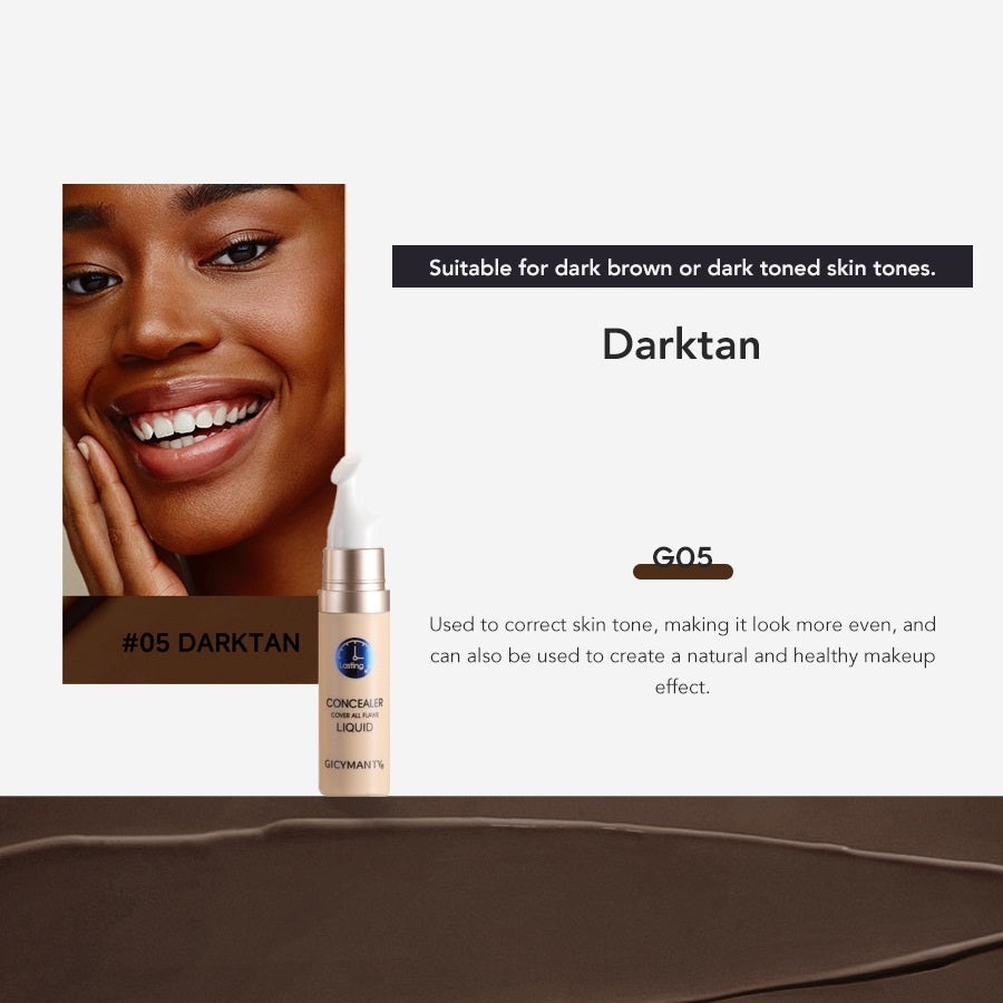 Waterproof Liquid Concealer to Improve Skin Color and Cover Imperfections - Teleplus improve skin color liquid
