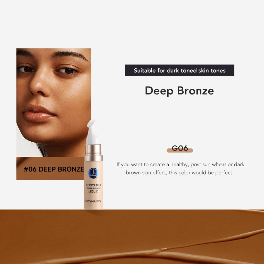 Waterproof Liquid Concealer to Improve Skin Color and Cover Imperfections - Teleplus improve skin color liquid