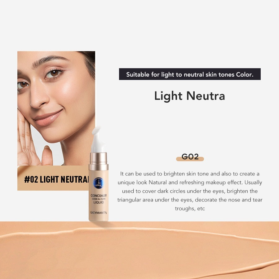 Waterproof Liquid Concealer to Improve Skin Color and Cover Imperfections - Teleplus improve skin color liquid
