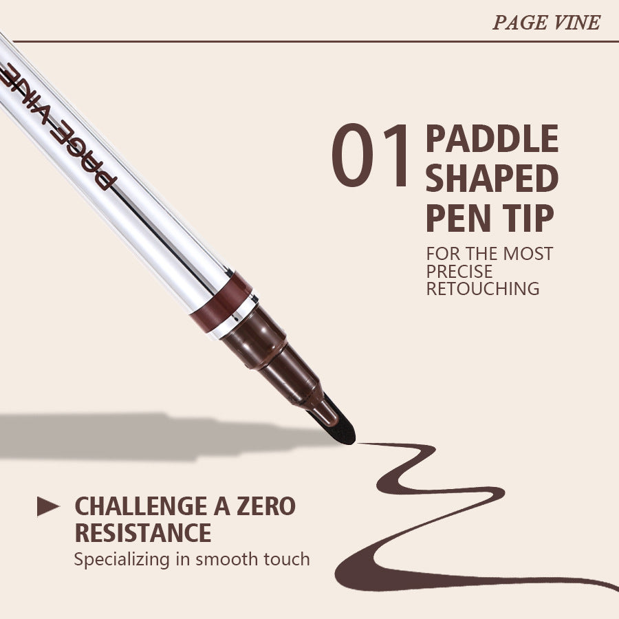Waterproof Liquid Eyeliner Pen Black Brown Long Lasting Smudge Proof Makeup - Teleplus liquid eyeliner pen black brown
