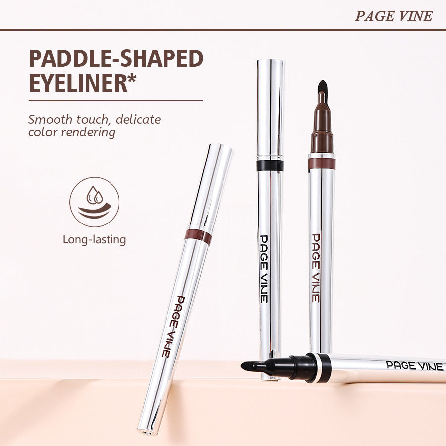 Waterproof Liquid Eyeliner Pen Black Brown Long Lasting Smudge Proof Makeup - Teleplus liquid eyeliner pen black brown