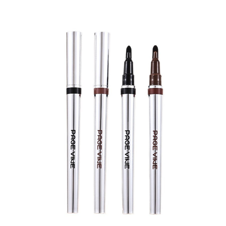 Waterproof Liquid Eyeliner Pen Black Brown Long Lasting Smudge Proof Makeup - Teleplus liquid eyeliner pen black brown