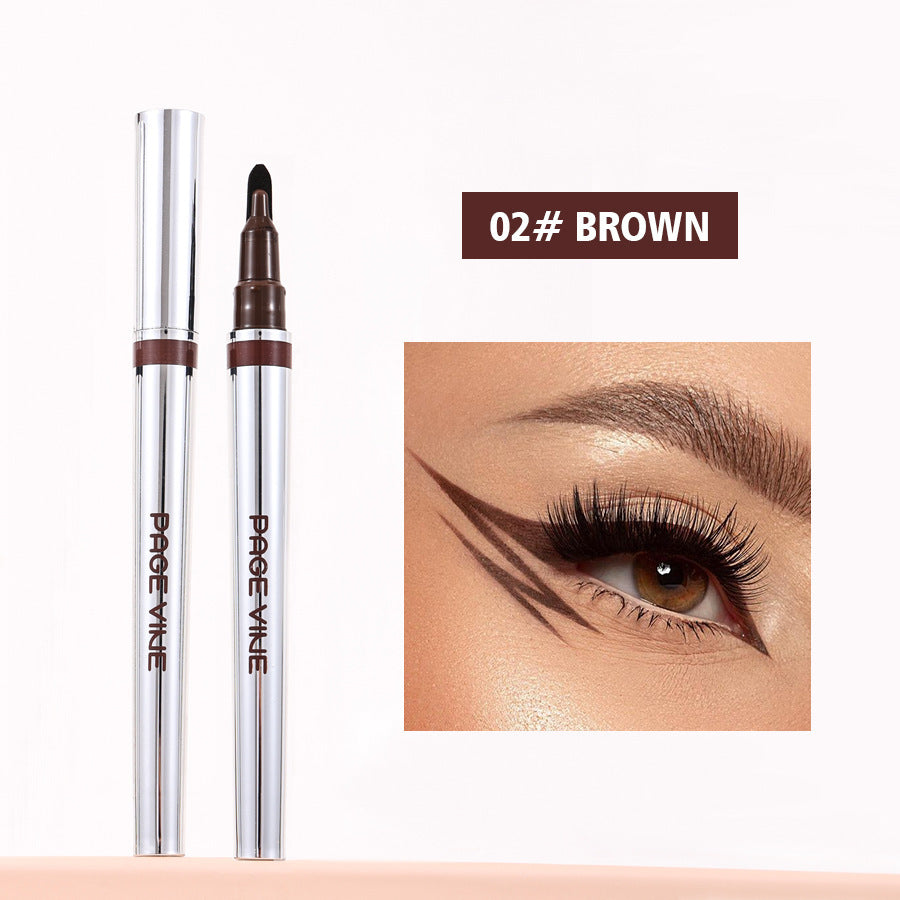 Waterproof Liquid Eyeliner Pen Black Brown Long Lasting Smudge Proof Makeup - Teleplus liquid eyeliner pen black brown