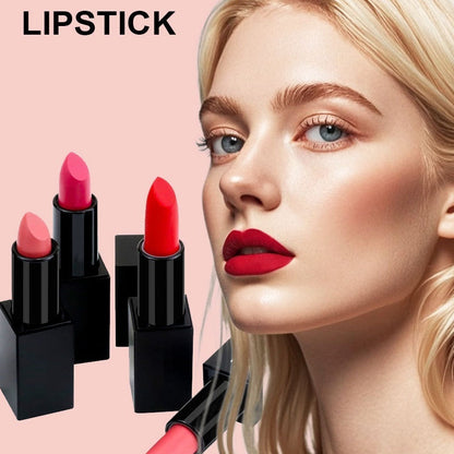 Waterproof Long Lasting Nonstick Matte Lipstick Lip Glaze for All Skin Types - Teleplus lipstick lip glaze matte