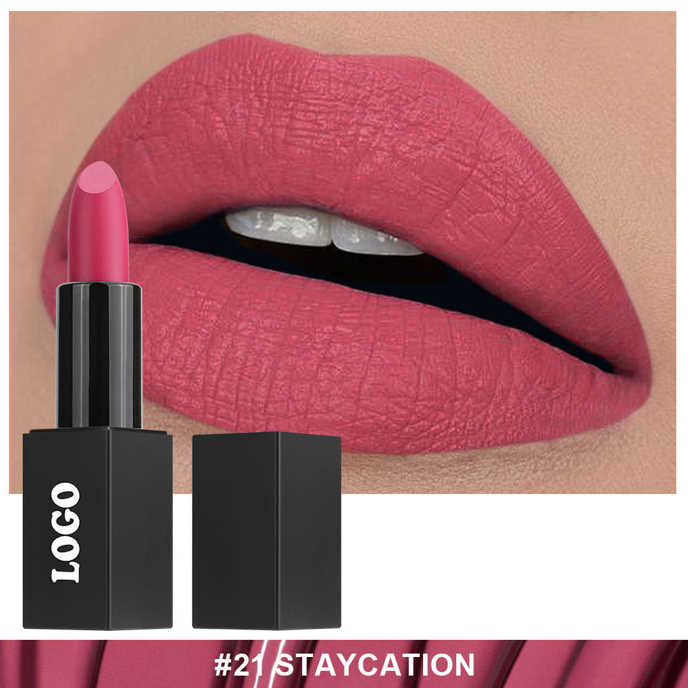Waterproof Long Lasting Nonstick Matte Lipstick Lip Glaze for All Skin Types - Teleplus lipstick lip glaze matte