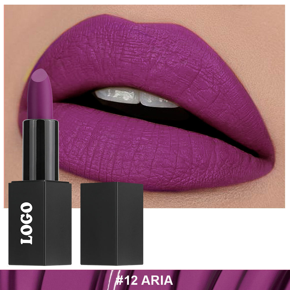 Waterproof Long Lasting Nonstick Matte Lipstick Lip Glaze for All Skin Types - Teleplus lipstick lip glaze matte