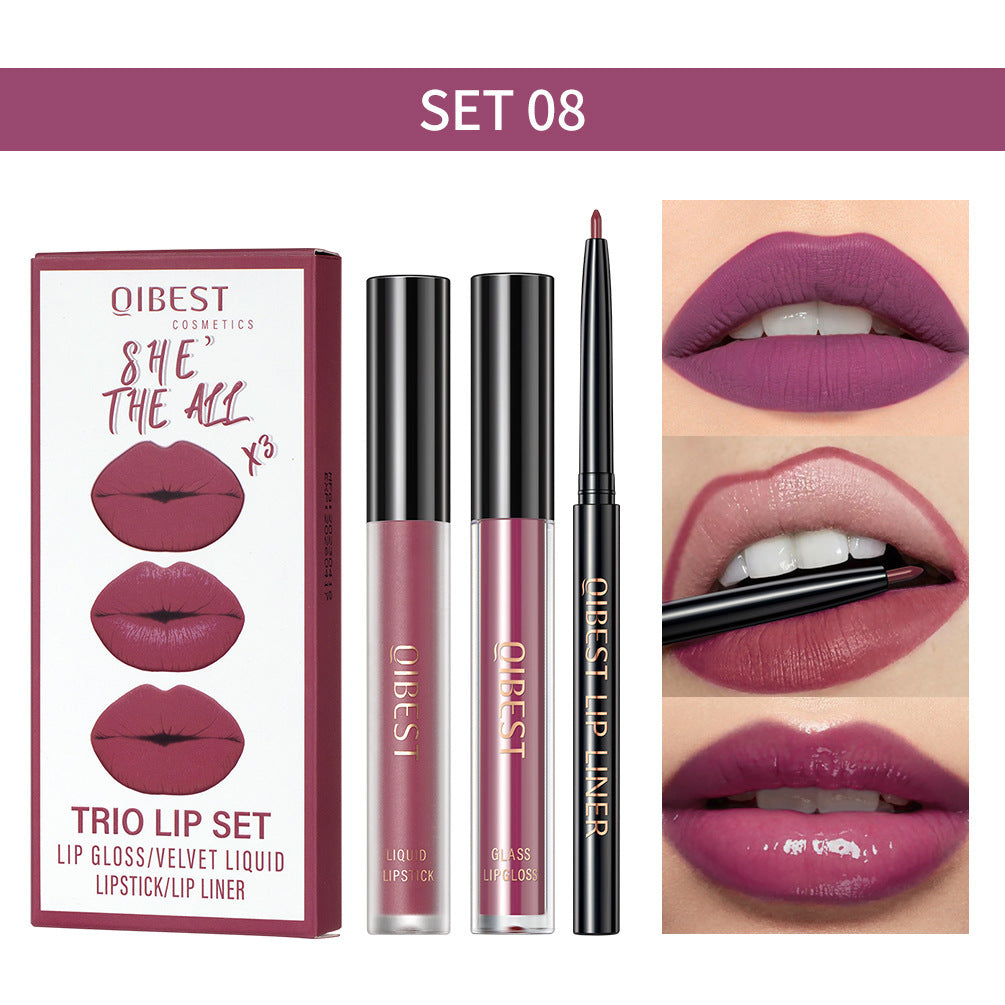 Waterproof Matte Finish Lip Lacquer with Long-Lasting Moisturizing - Teleplus cup lip lacquer matte finish moisturizing