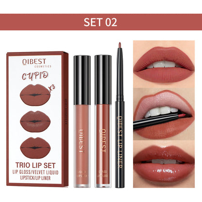 Waterproof Matte Finish Lip Lacquer with Long-Lasting Moisturizing - Teleplus cup lip lacquer matte finish moisturizing