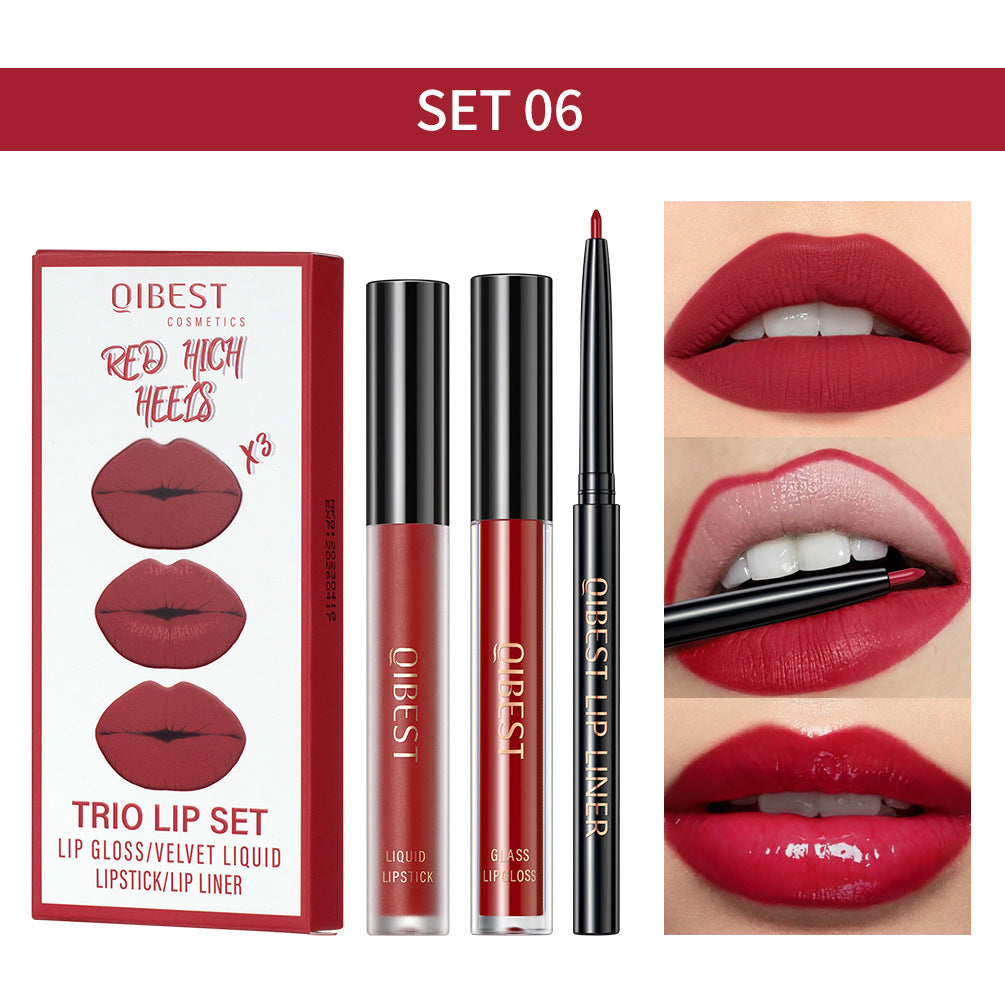 Waterproof Matte Finish Lip Lacquer with Long-Lasting Moisturizing - Teleplus cup lip lacquer matte finish moisturizing