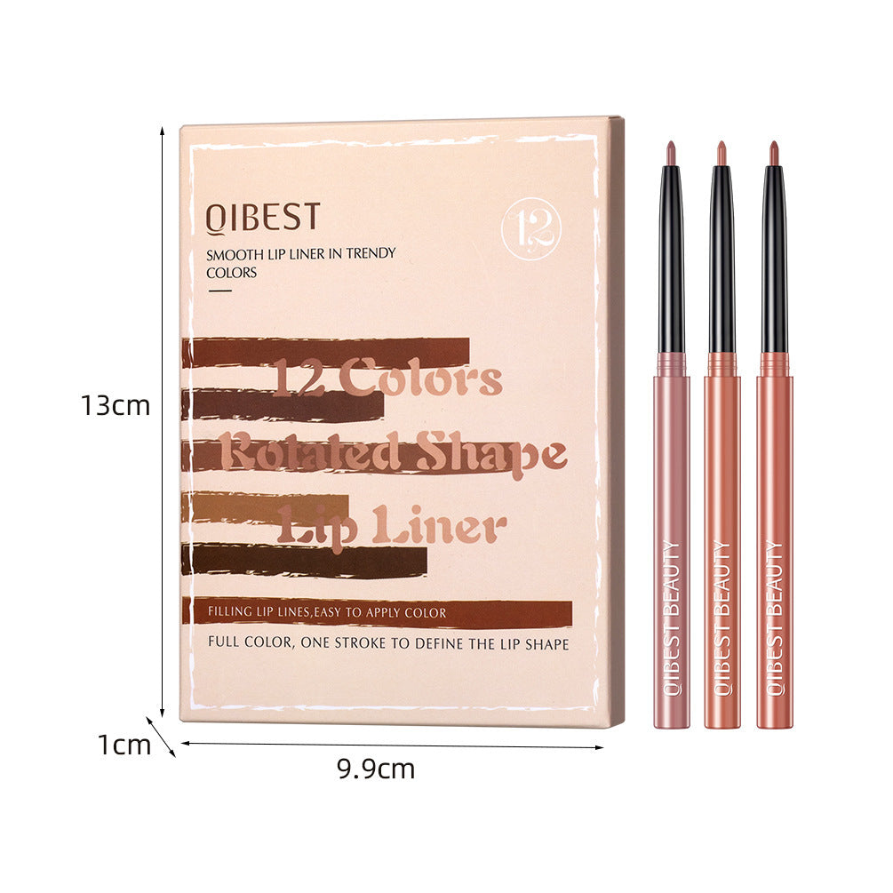 Waterproof Matte Finish Lip Liner and Mixed Color Decoration Lipstick - Teleplus matte finish lip liner mixed color