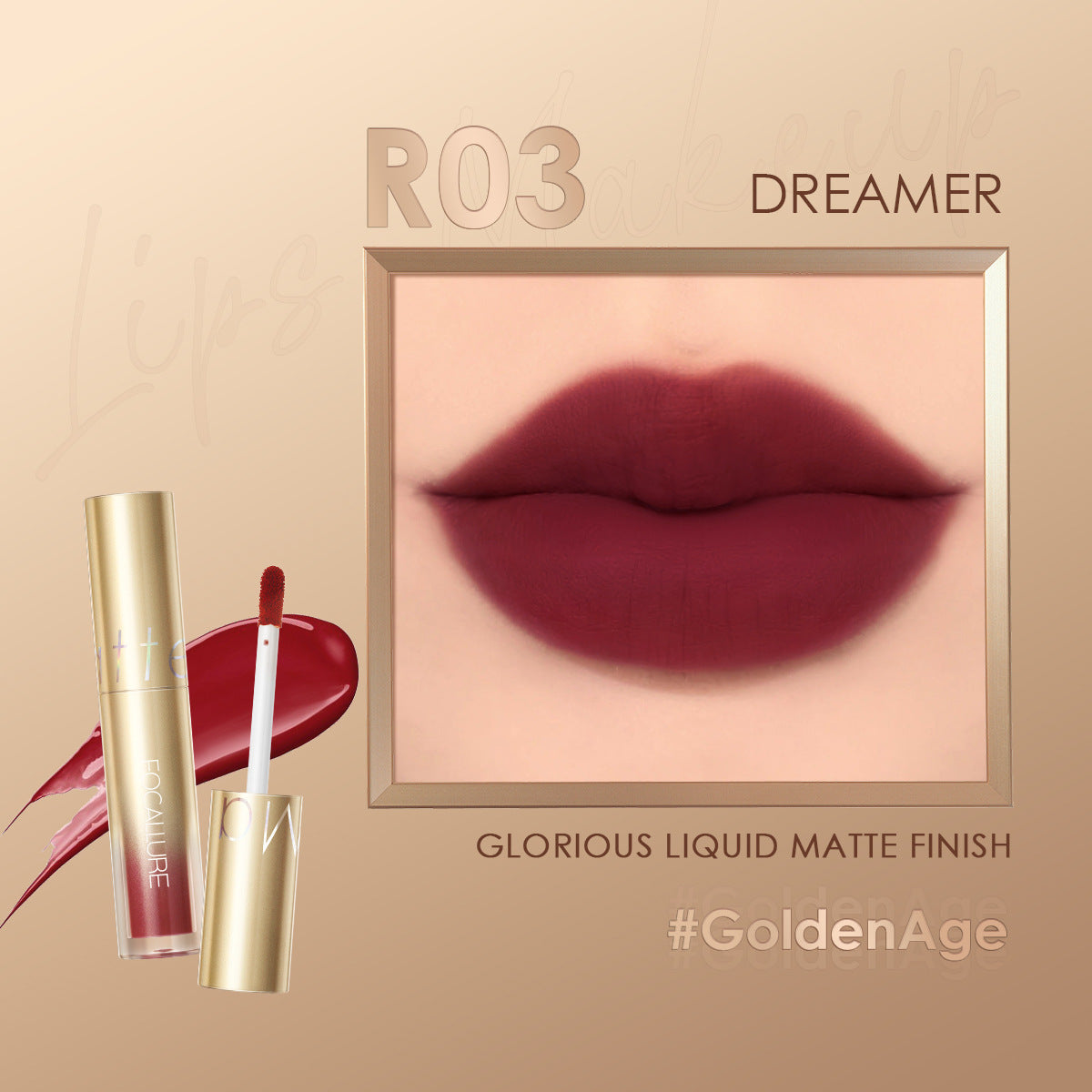 Waterproof Matte Lip Gloss with Improved Color and Anti-Discoloration Effect - Teleplus matte lip gloss waterproof