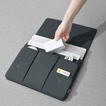 Waterproof Nylon Camera Laptop Bag with Magnetic Buckle and Multiple Pockets - Teleplus