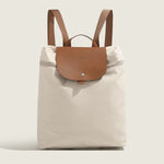 Waterproof Nylon Shoulder Bag Creamy White and Pink Soft Lightweight Purse - Teleplus