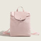 Waterproof Nylon Shoulder Bag Creamy White and Pink Soft Lightweight Purse - Teleplus