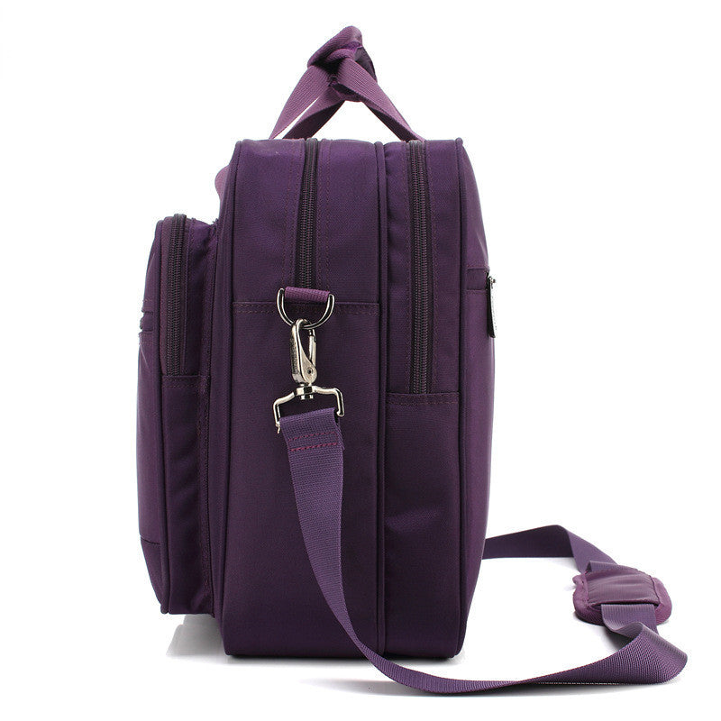 Waterproof Oxford Laptop Backpack 17.3 Inch with USB Port and Organizer Pockets - Teleplus