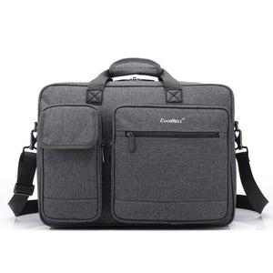 Waterproof Oxford Laptop Backpack 17.3 Inch with USB Port and Organizer Pockets - Teleplus