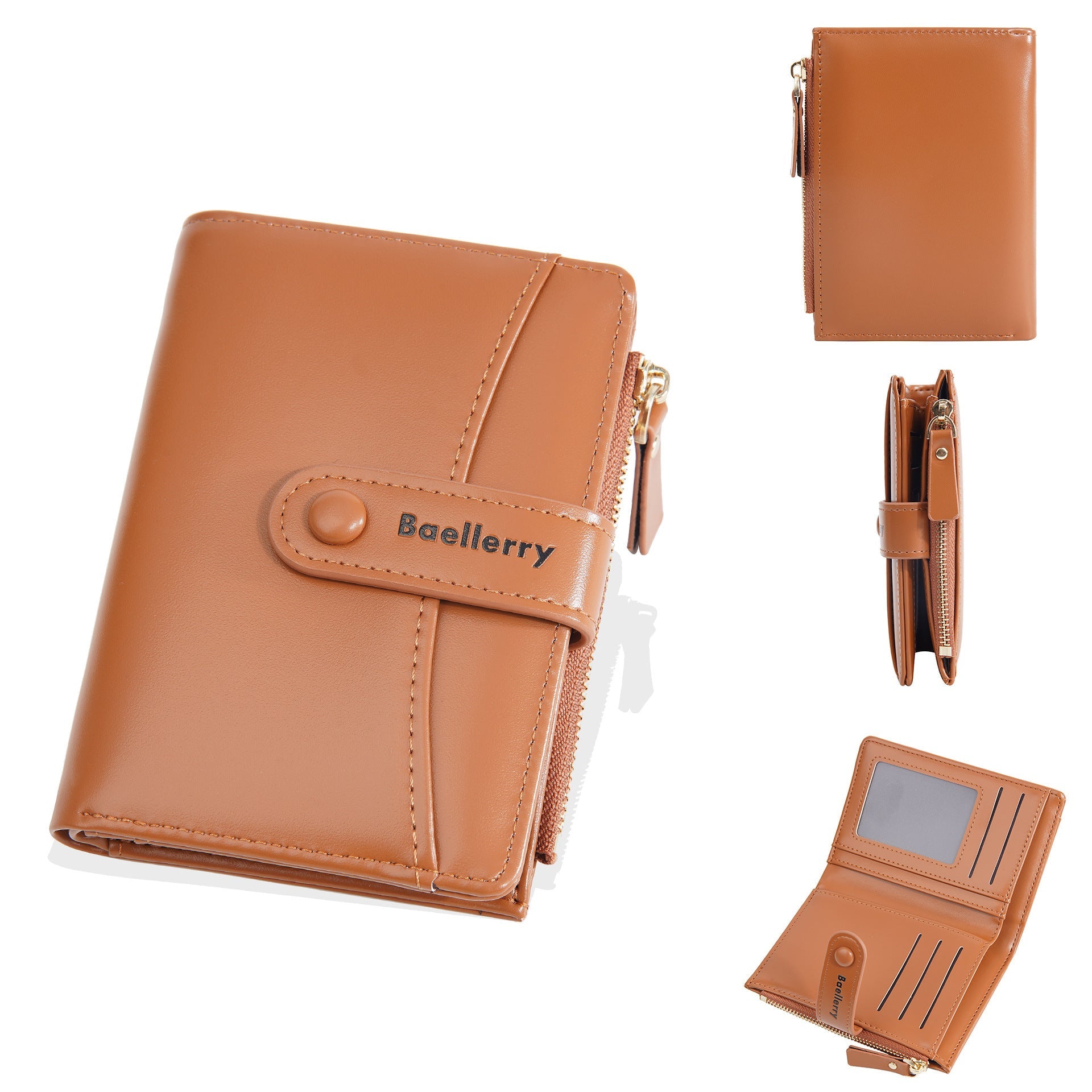 Waterproof Polyester Wallet with Anti-Theft RFID Blocking and Lightweight Design - Teleplus