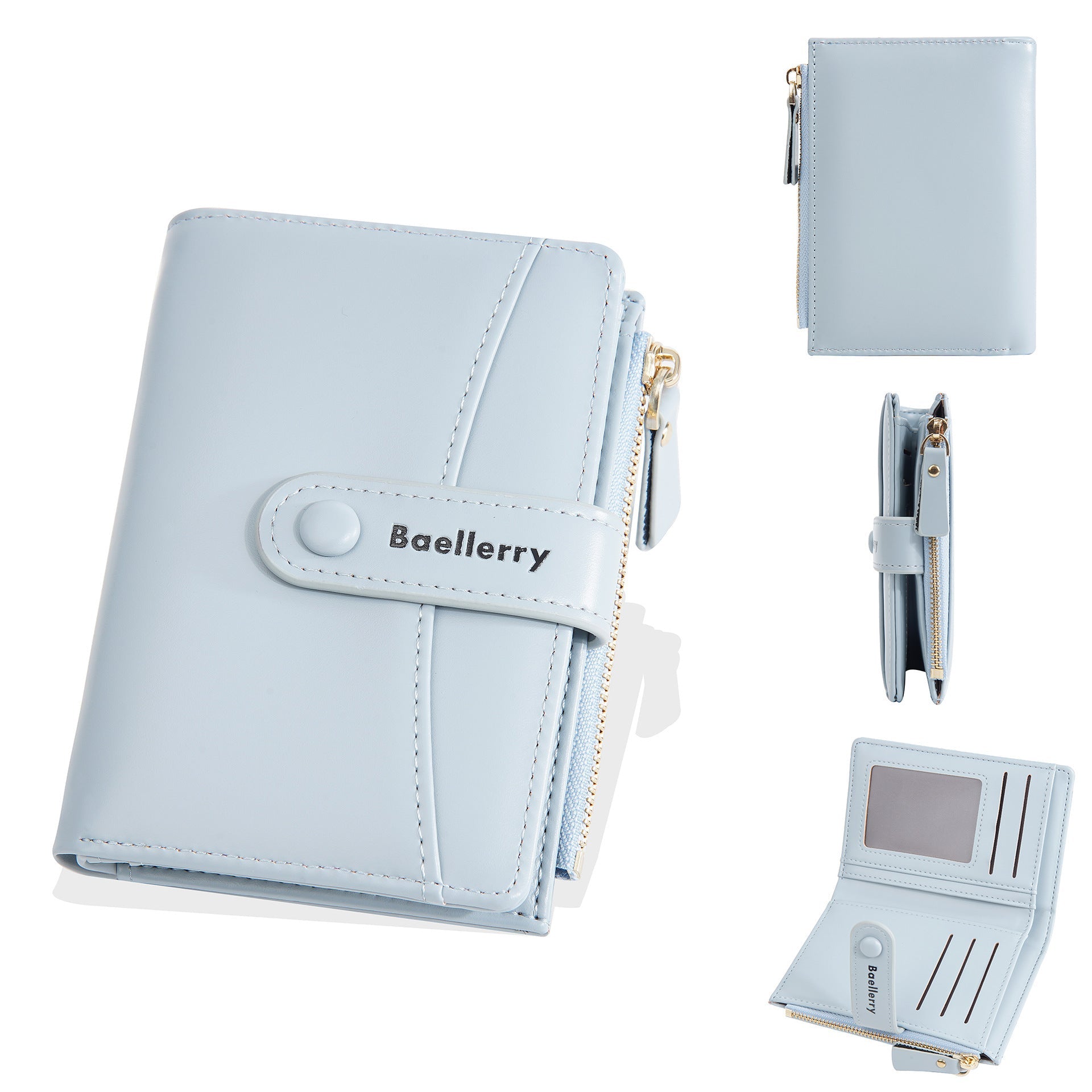 Waterproof Polyester Wallet with Anti-Theft RFID Blocking and Lightweight Design - Teleplus
