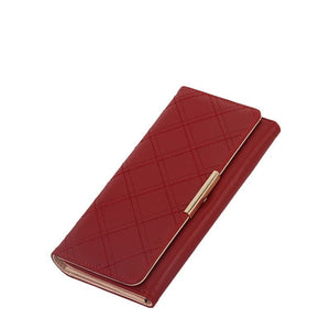 Waterproof Polyester Wallet with Stripes and Linen Interior for Home Storage - Teleplus